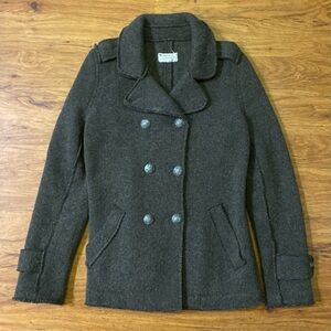 Mason’s Clothing Women’s Wool Jacket Pea coat ITALY Rare 100% Authentic